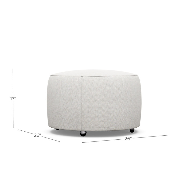 Bruno Round Ottoman, 2245-80