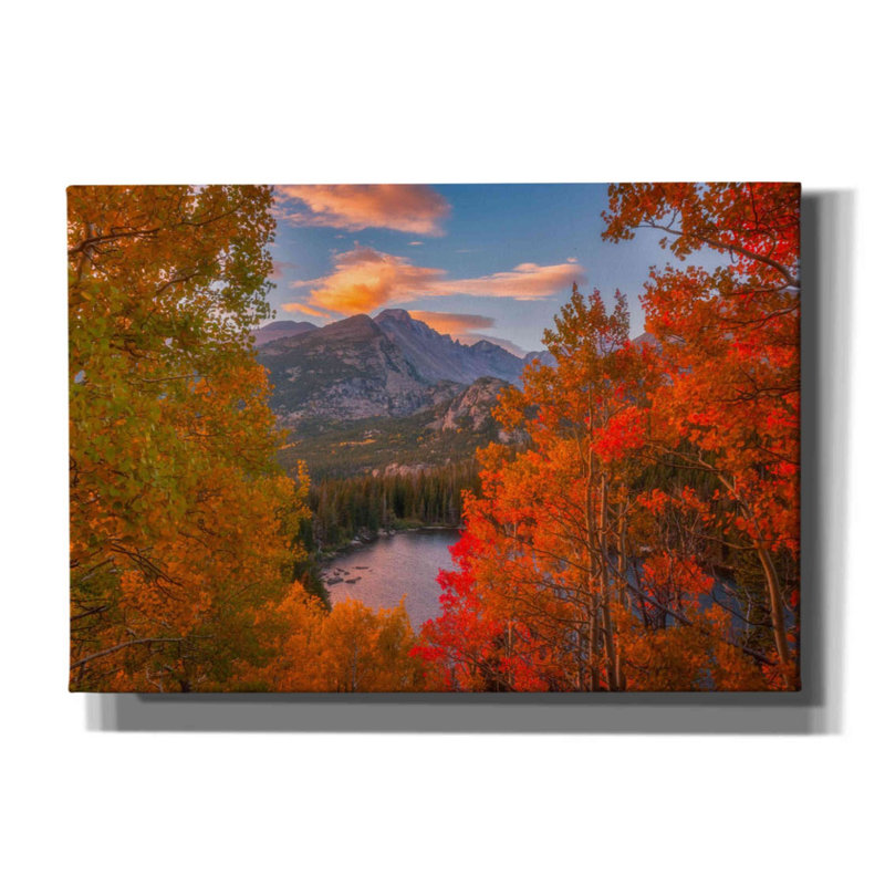 «Autumn's Breath - Rocky Mountain National Park» par Darren White, estampe numérique sur toile, H 18 po x l 26 po x P 0,75 po