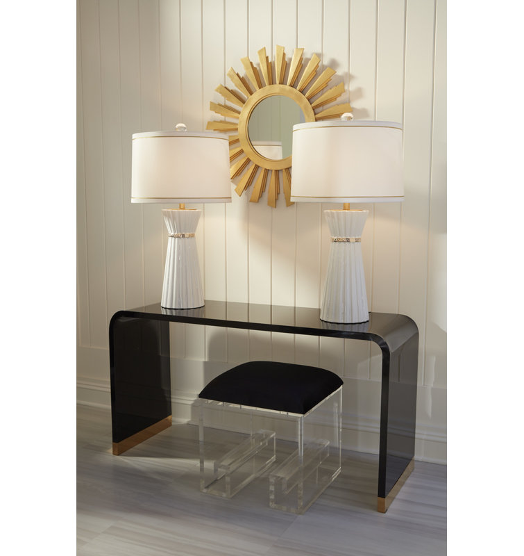 Mykonos Upholstered Vanity Stool