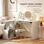 L-Shaped Particle Board / Chipboard Computer Desk