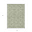 Tapis d'intérieur lavable géométrique beige 5 pi x 8 pi