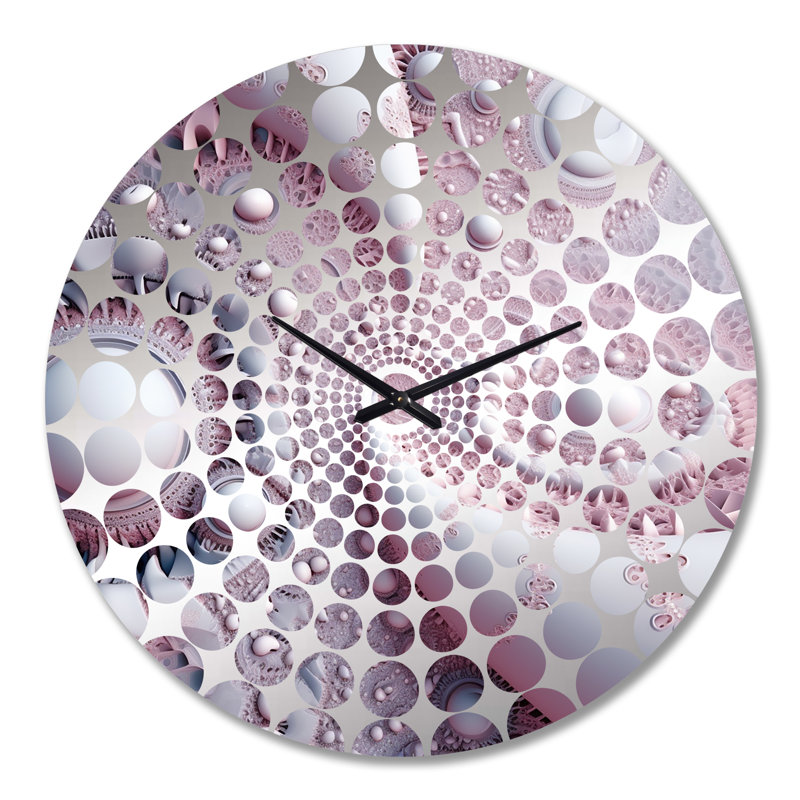 Horloge murale Tremolo - Fractals, Grand