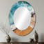 Miroir mural tropical Tropical Vue aérienne III - bleu-1075550879