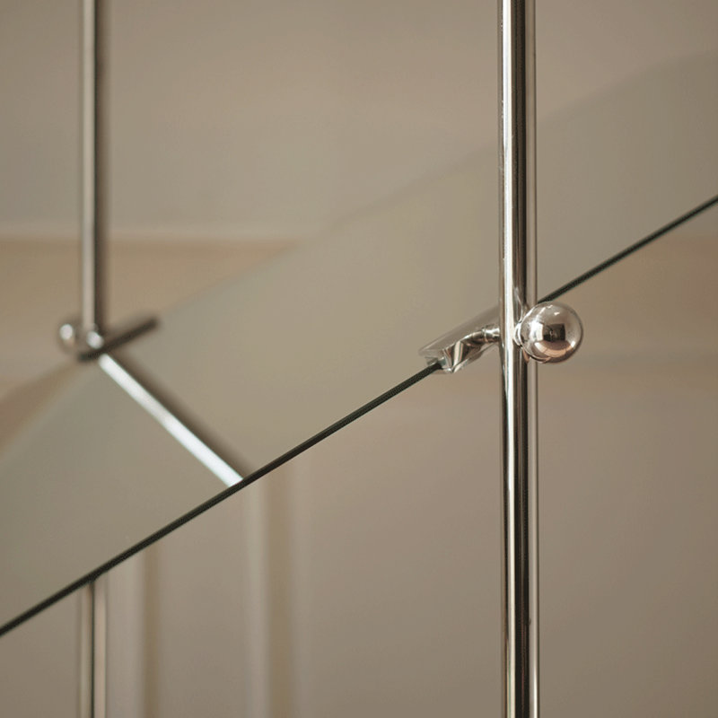 Rectangle Stainless Steel Full Length Mirrors