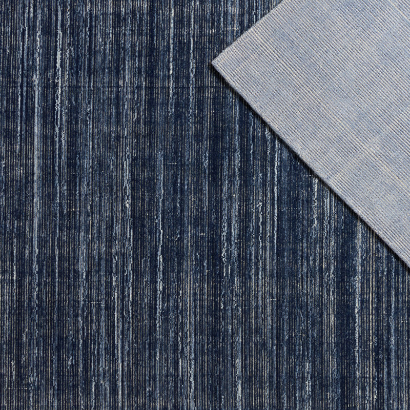 Tapis bleu marine / crème Kohdyn Everen, Rectangulaire 2 pi x 3 pi