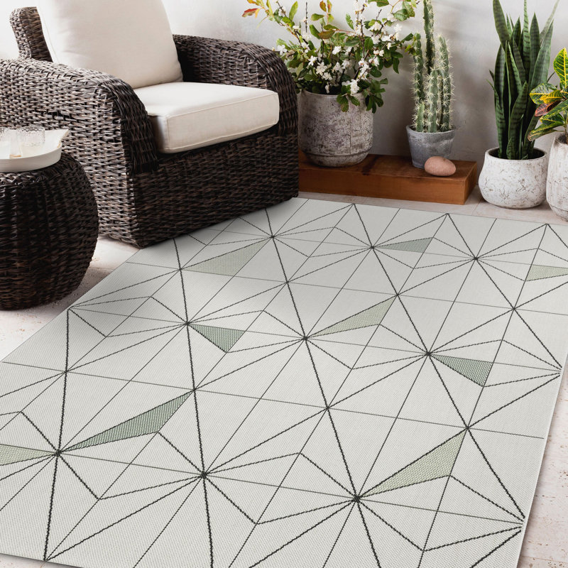 Vandling Indoor / Outdoor Area Rug, Rectangle 120 x 170cm