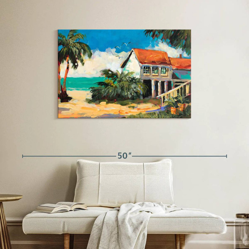 Escapade tropicale Gillard, H 26 po x l 39 po