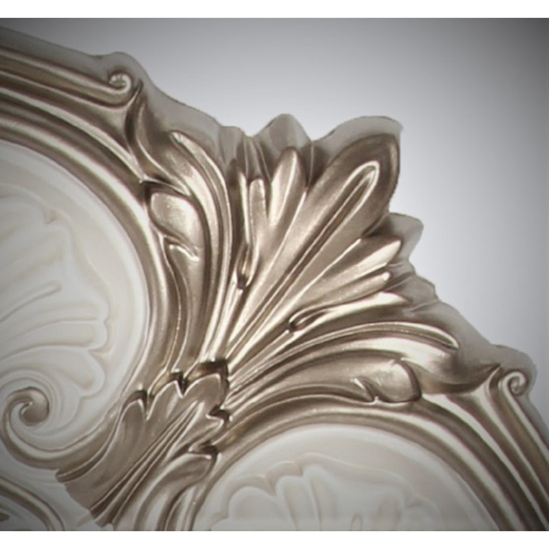 Ceiling Medallion, 4" H x 26" W x 26" D