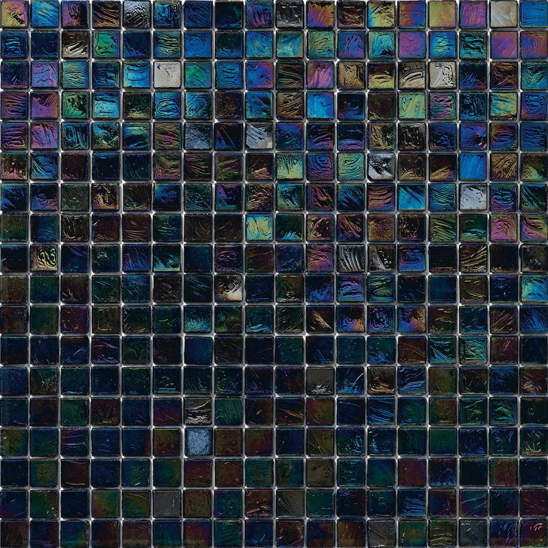 Ribes 5/8" x 5/8" Glimmer Glass Mosaic