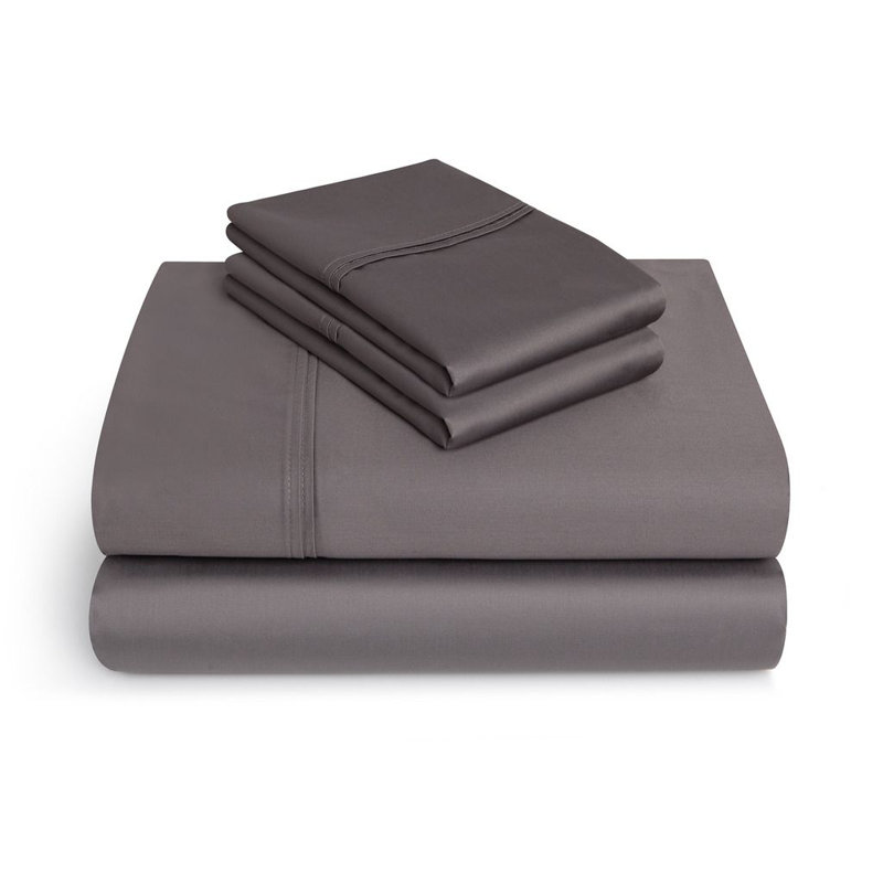 100% Cotton Sheet Set, King Sheet Set + 1 Fitted Sheet + 2 Pillowcases, Cloud Burst