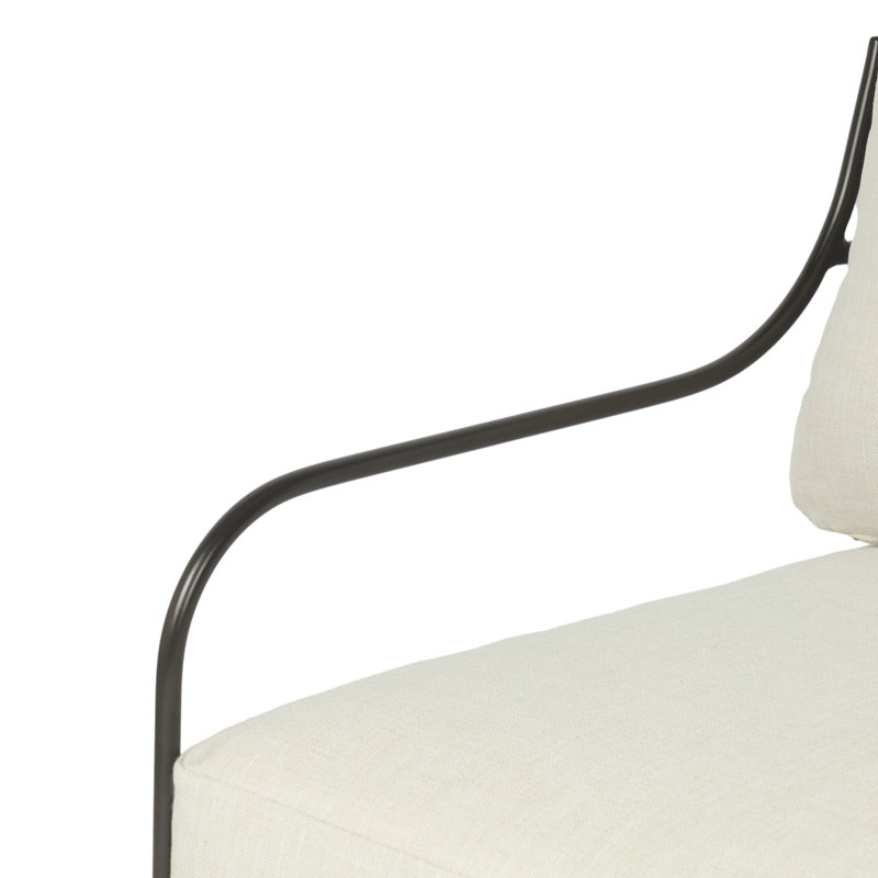 Segovia Outdoor Chair-Alessi Fawn, Vergo Cream
