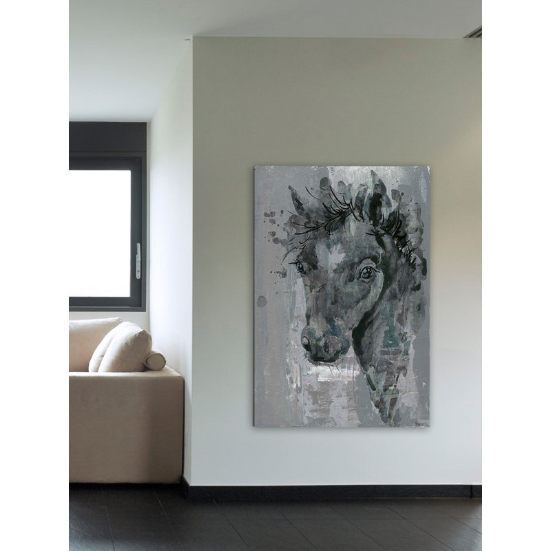 Sweet Stare by Parvez Taj - Wrapped Canvas Painting, 91cm H x 61cm W x 3.81cm D
