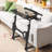 Small Standing Desk With Wheels, Portable Treadmill Desk, Rolling Desk Adjustable Height For Laptop, Mobile Standing Table For Walking Pad, Bedside Table