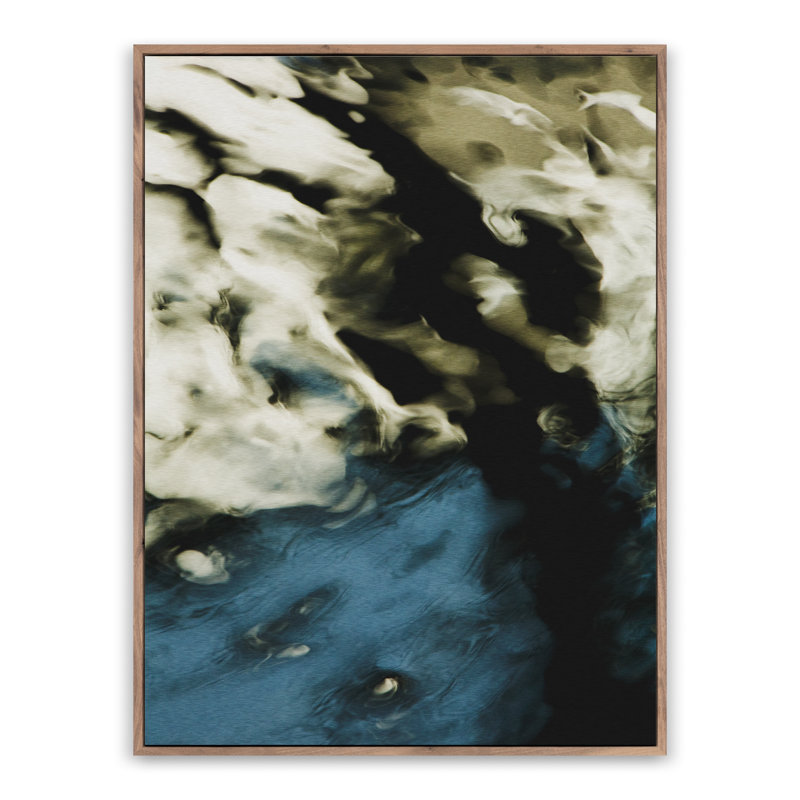 Phoenix Rising Print by Geoffrey Baris, Dark Brown Framed, 48" H x 36" W x 2" D