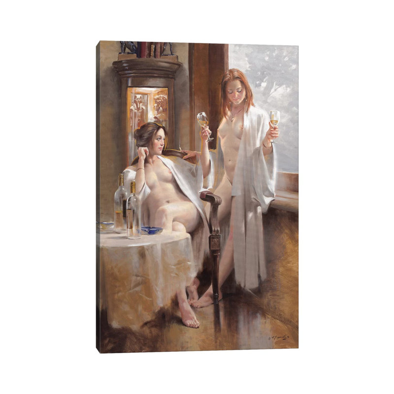 Sauvignon Blanc 1 Piece Wrapped Canvas Painting, 20.32 cm H x 30.48 cm W