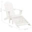 Chaise Adirondack en bois massif avec table Levens-793264167