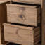 Bibliothèque en bois massif