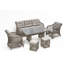 Divona Rectangular 5 - Person Dining Set