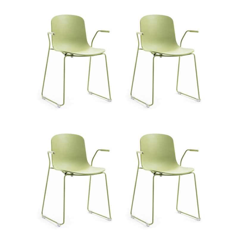Holi Stacking Armchair, Red