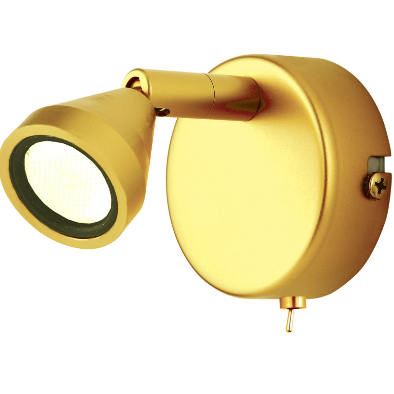Porter LED Spotlight, Matt gold