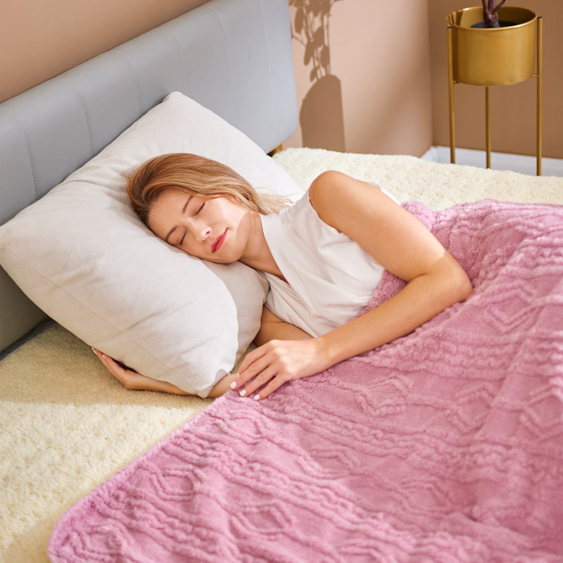 Oglesby Heated Throw Blanket