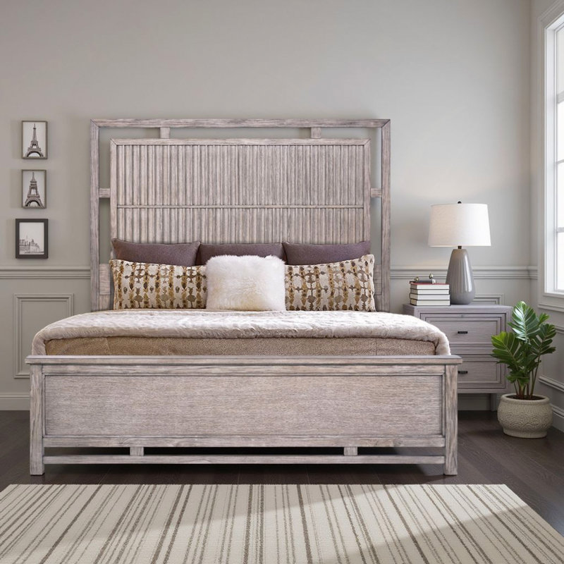 Panel Bed, Minimal Assembly, Queen