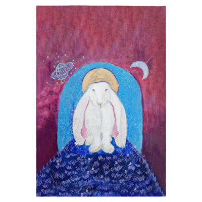 Serviette d'invité Night Bunny