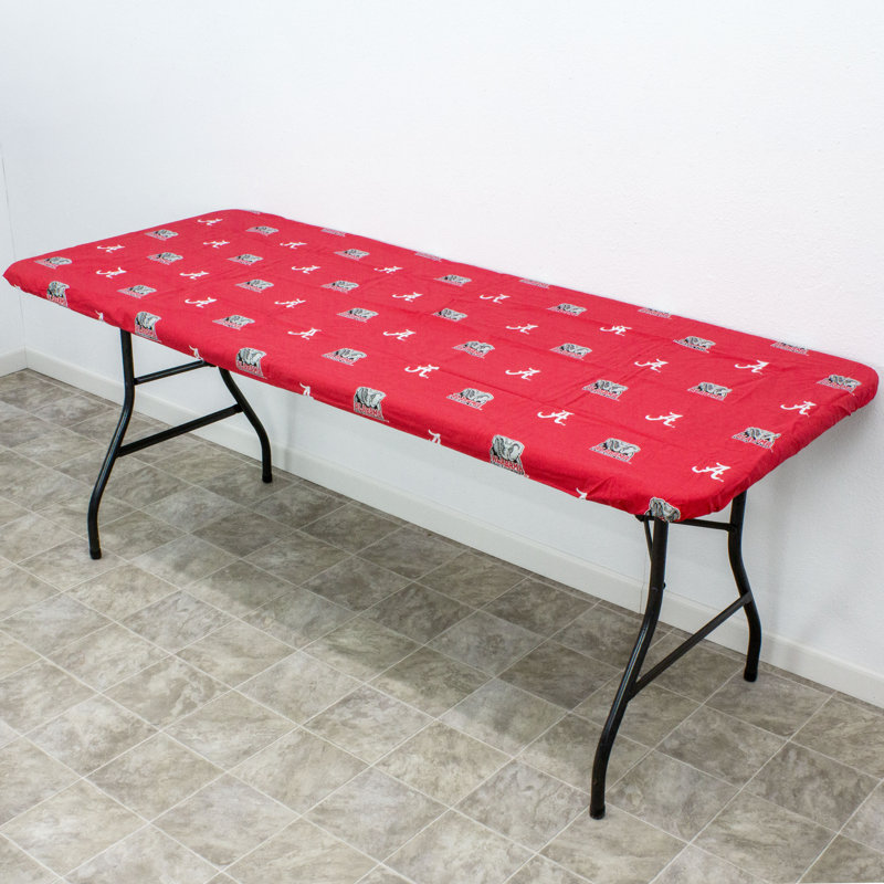 NCAA Outdoor Patio Table Cover, 96" W x 30" D, Auburn