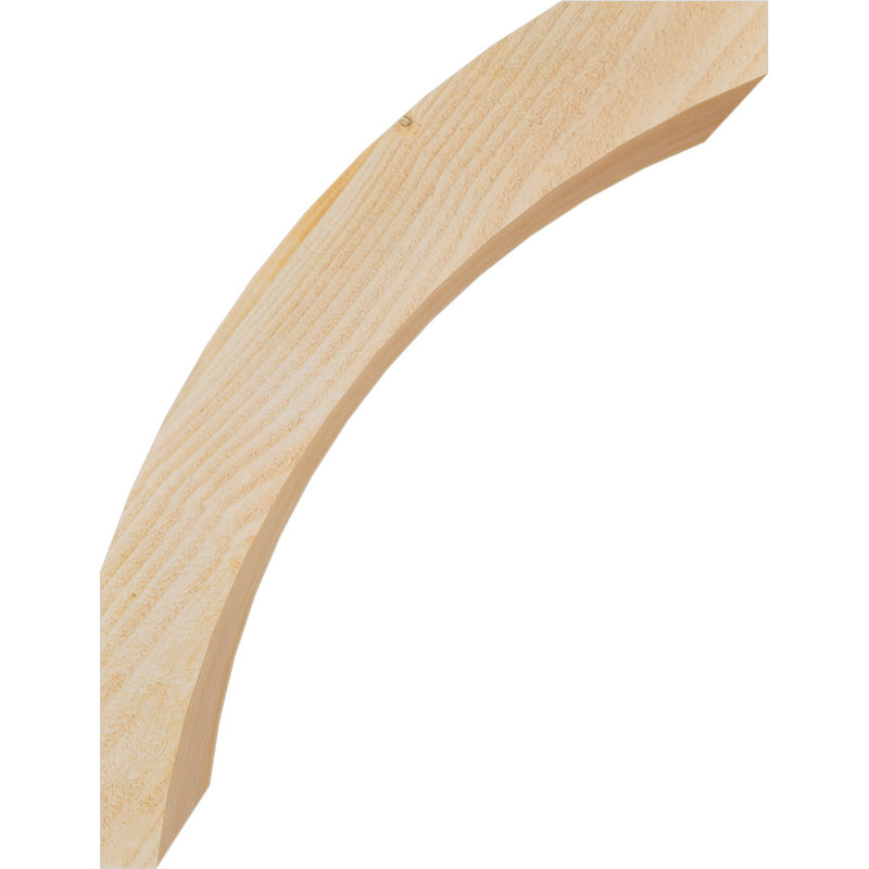 Genouillère Thorton, Sapin Douglas de 6 po (sciage brut), 20 po X P 26 po H