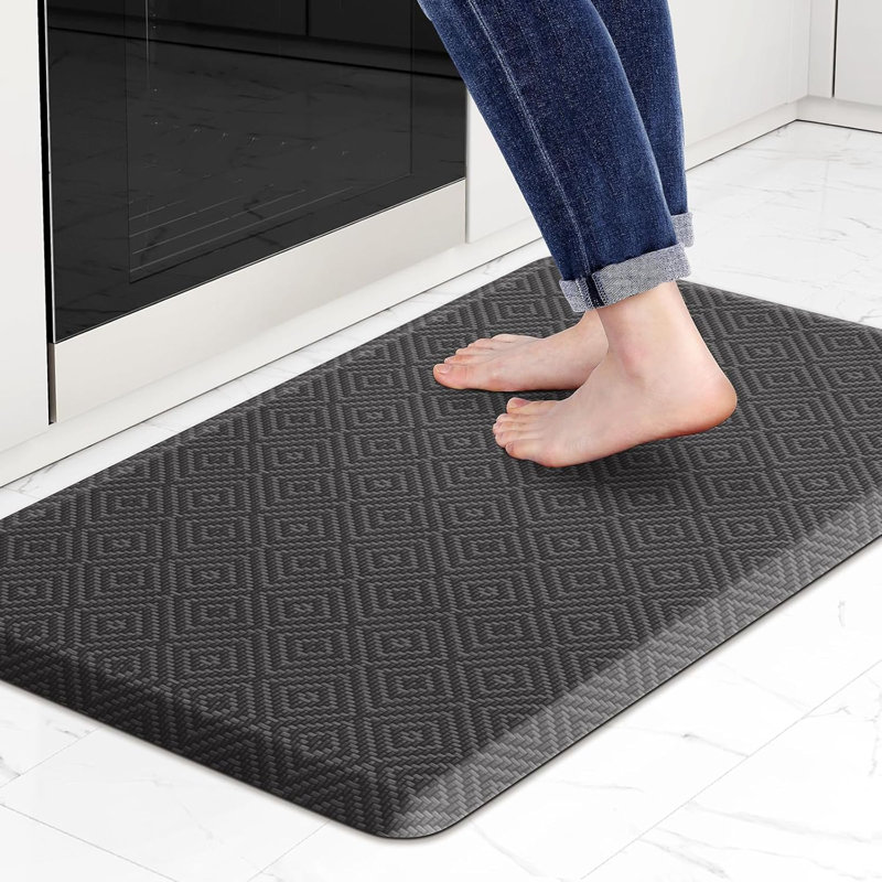 Tapis de cuisine antidérapant matelassé et antidérapant