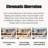 Burlywood Solid Wood Oval Coffee Table Sets