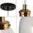 Denroy 1 - Light Bronze Bell Kitchen Island Single Pendant