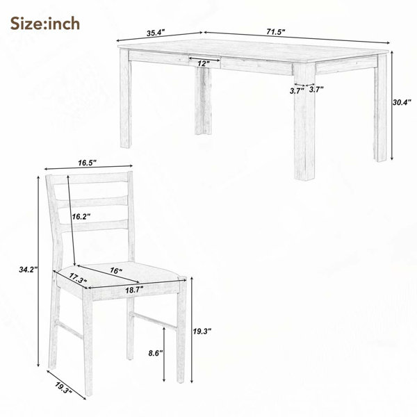 Dimensions du produit