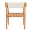 Ensemble de meubles d'extérieur en bois d'acacia 5 pièces-1796521589