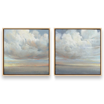 Layers of Light and Clouds Set of 2