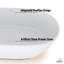 Baignoire autoportante à surface solide de 67 po x l 31 po avec robinet-86003663