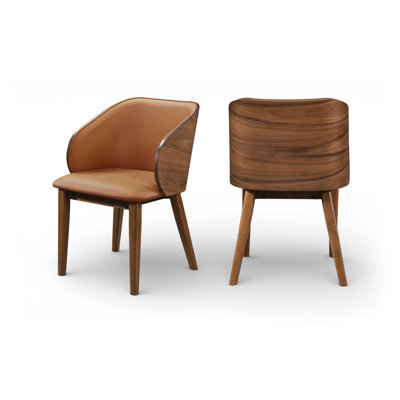 Glenwood Vegan Leather Upholstered Dining Chair