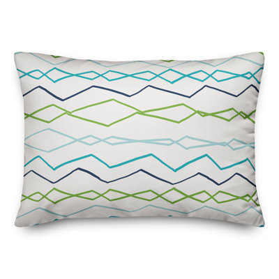 Geometric Outdoor Throw Pillow