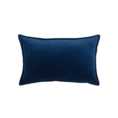 Coussin lombaire velours Bethany