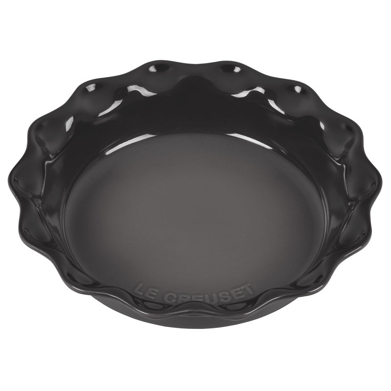 Le Creuset Stoneware 9" Pie Dish, Oyster
