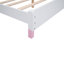 Lit plateforme en bois pour enfant avec tête de lit Michigantown-562576370-562576368