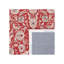 Tapis bourgogne / ivoire en laine crocheté fabriqué à la main à motif oriental Hollander-21274751