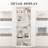 Metal Sideboard, Storage Cabinet, Kitchen Pantry Cabinet With Adjustable Shelves For Kitchen-1389667871