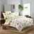 Motif floral jaune
