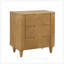 Table de chevet cannelée Mid-Century-129409667