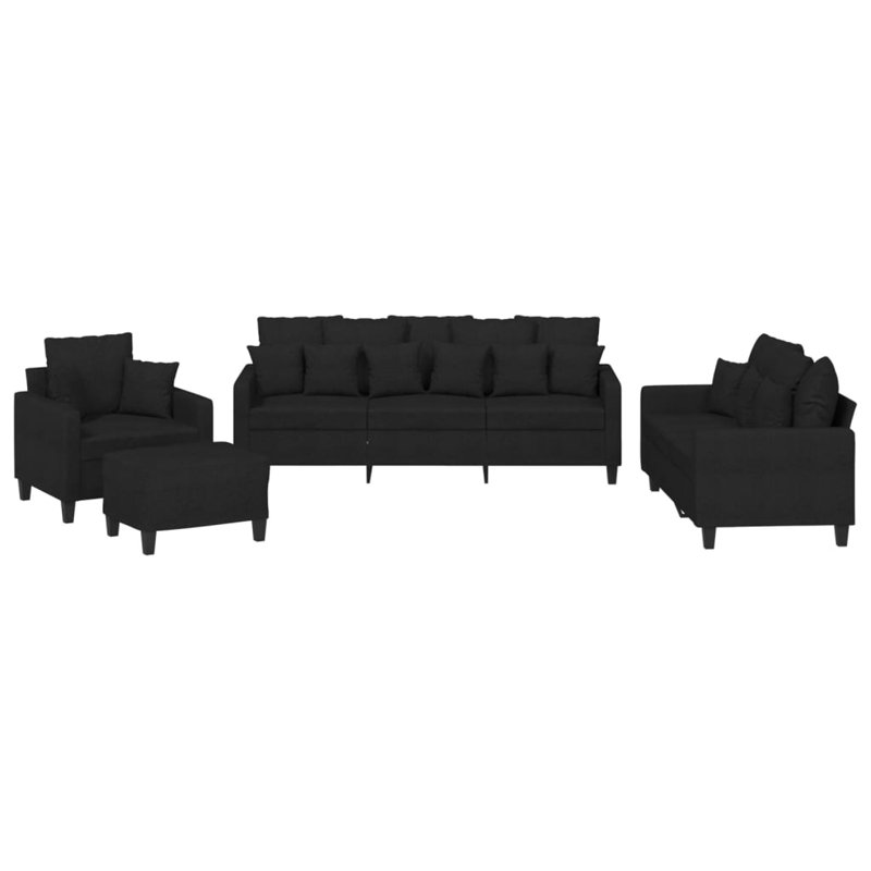  Sofa Set Black