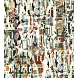 Voyages Voyages Abstract Wallpaper Double Roll