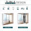 Armoires à pharmacie | Armoire à pharmacie murale 24 po x 22 po avec rangement à 3 niveaux, cadre en acier, blanc neige | Minimaliste | Salle de bain