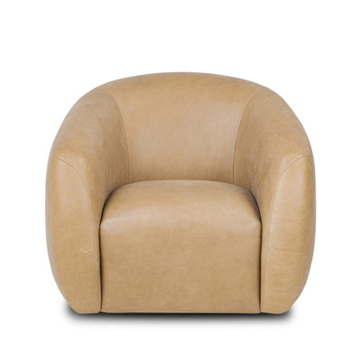 Channing Upholstered Swivel Barrel Chair