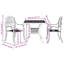 2 - Person Patio Dining Set with Square Table-99694248